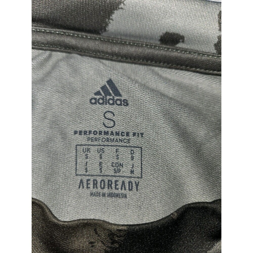 Mens Adidas Performance Fit Short Sleeve Camouflage T Shirt Small Aeroready - Picture 5 of 9
